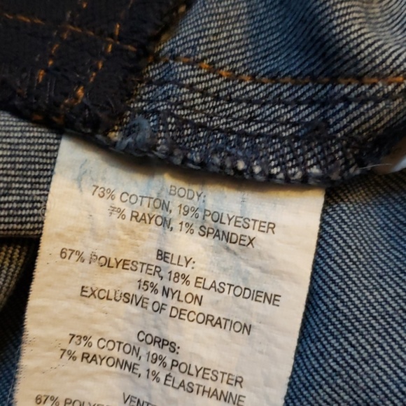 Indigo Blue maternity jeans size is maternity small - Picture 5 of 5